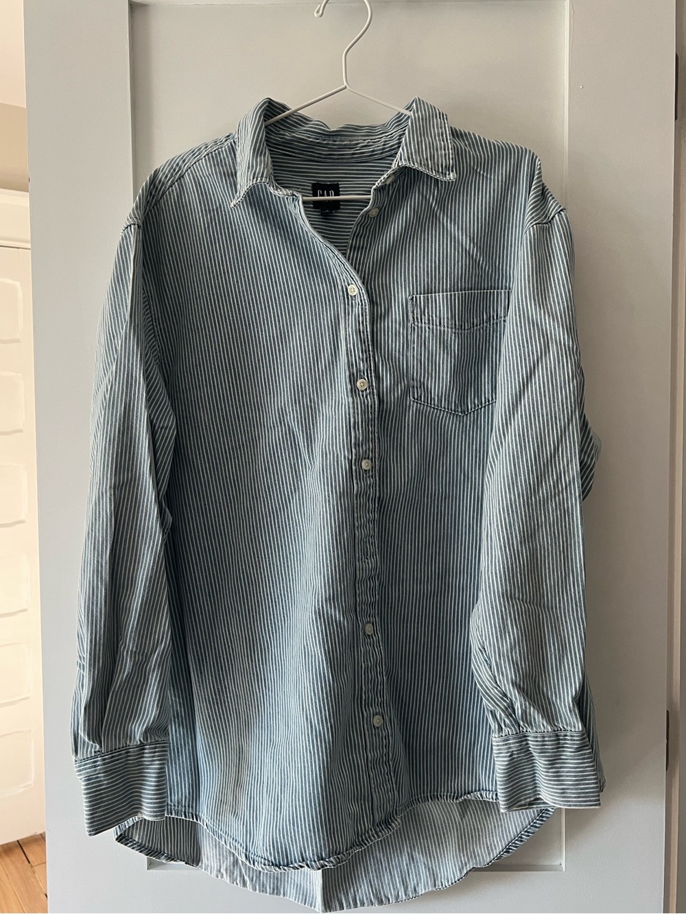 Gap denim big shirt